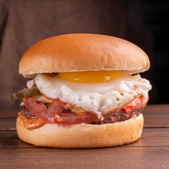 Бранч‑бургер с яйцом