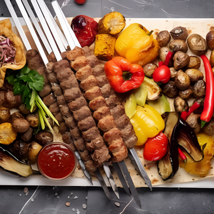 № 17 Шашлычный сет из Люля-кебабов