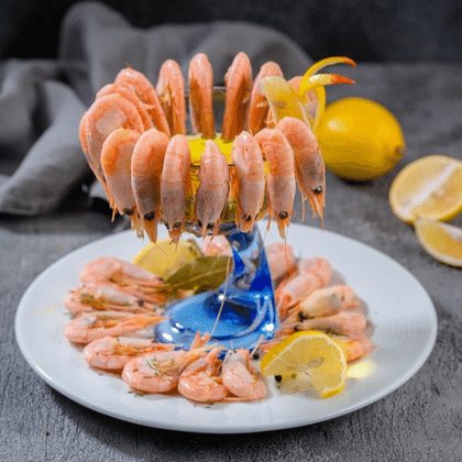 Креветки отварные