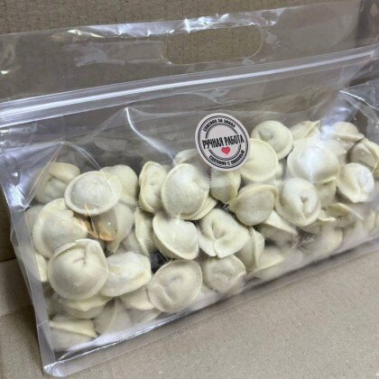 Замороженные пельмени «По-домашнему» ручной лепки