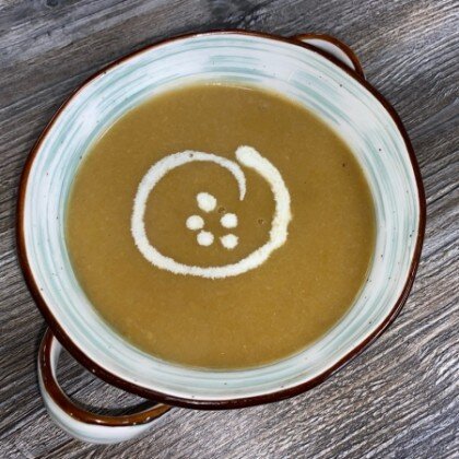 Крем-суп из белых грибов