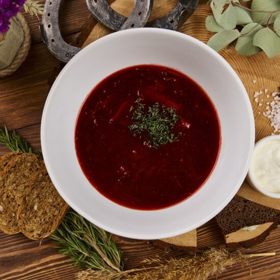 Борщ с говядиной