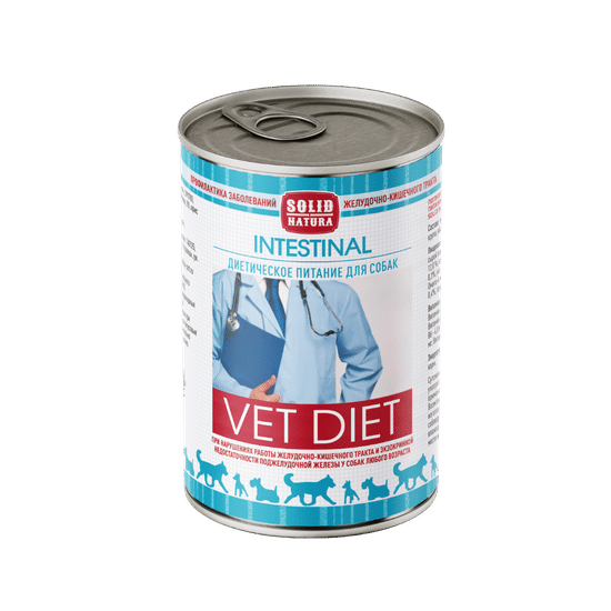 Solid Natura VET Intestinal консервы для собак, 340 г