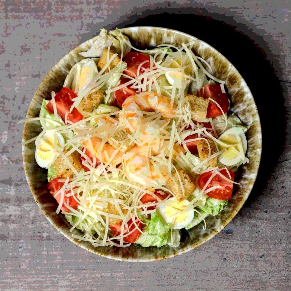 Цезарь с креветкой