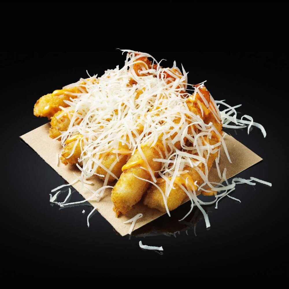 Креветки темпура