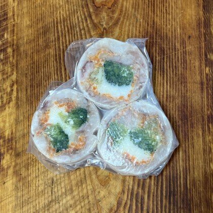 Рулет тресковый с брокколи и творожным сыром, кг