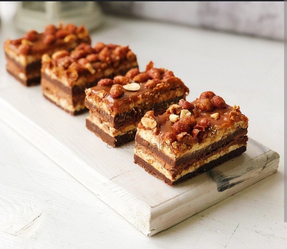 Пирожное Карамельно-ореховое