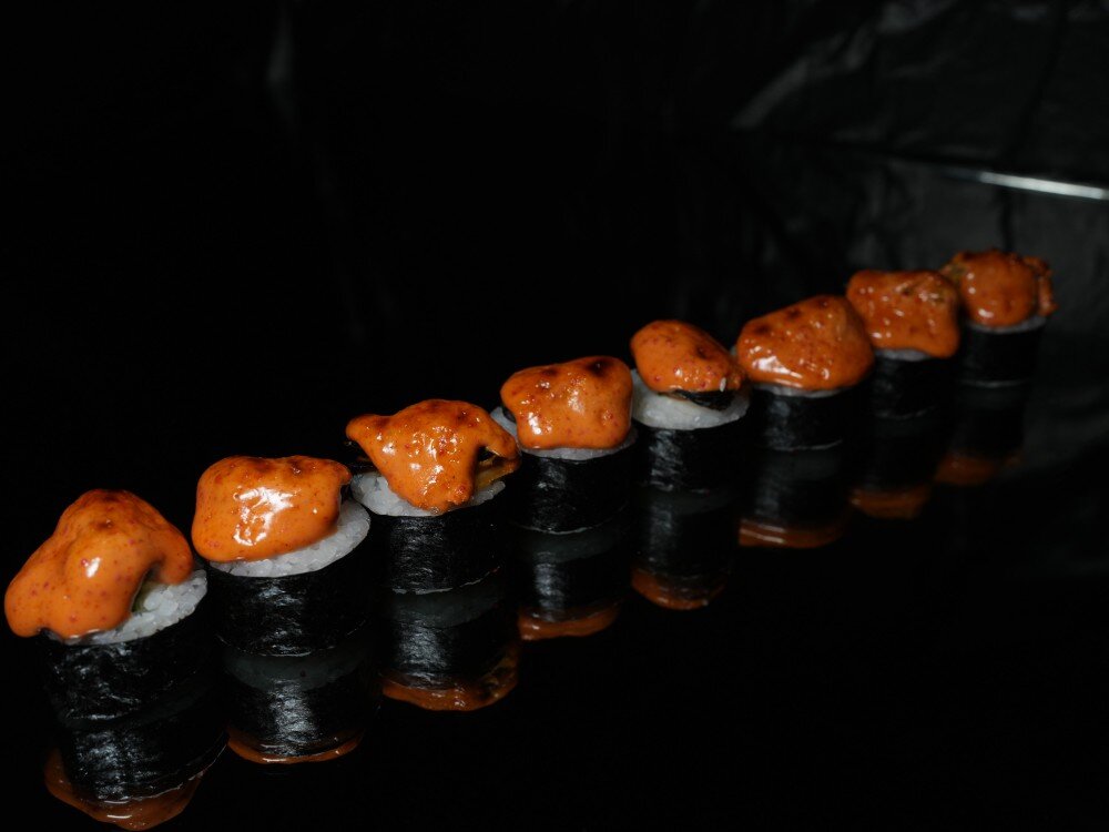 Запечённый с мидией