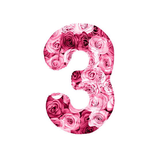 ≈ 85 см, Цифра 3, Симфония роз, Фуше