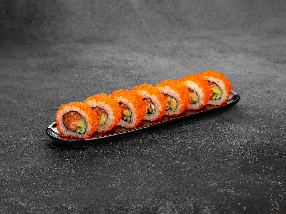 Калифорния с лососем