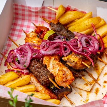 Бокс «Весёлые шашлычки»