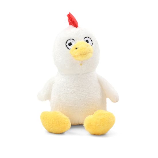 GiGwi Plush Friendz игрушка мягкая для собак «Петушок» с пищалкой, 120 мм