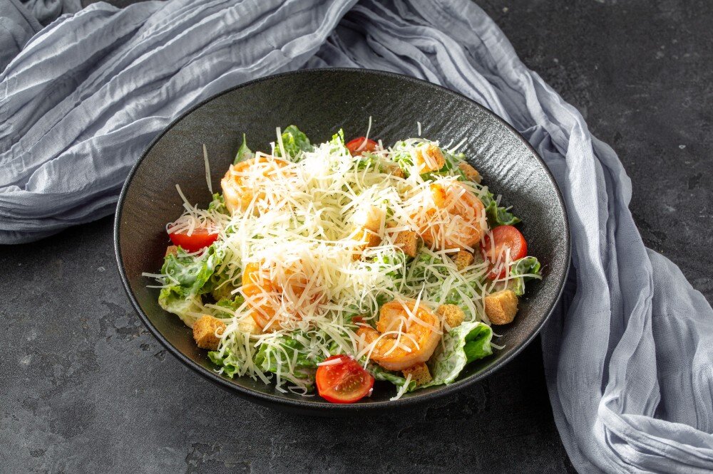 Цезарь с креветками