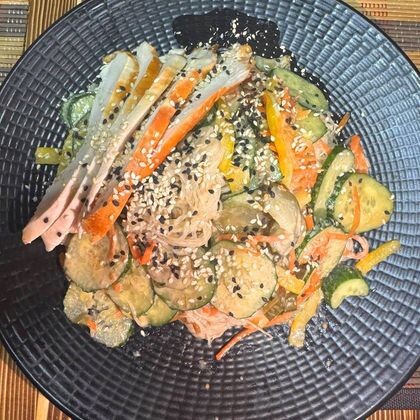 Салат фунчоза