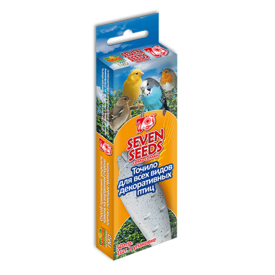 Seven Seeds минеральный камень для всех видов птиц, 50 г