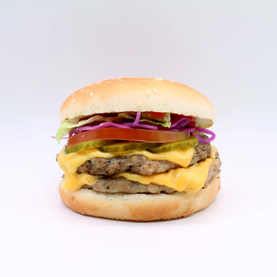 Чизбургер с двойной котлетой