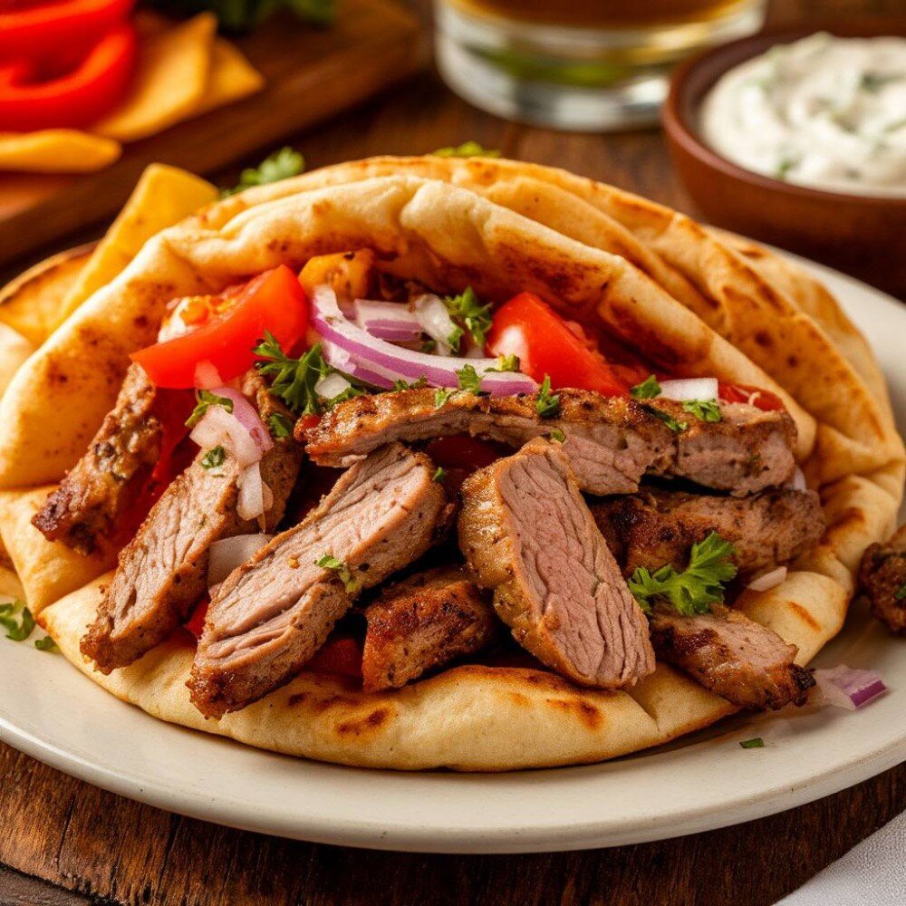 Гирос со свининой