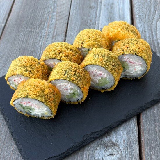 Горячий с крабом