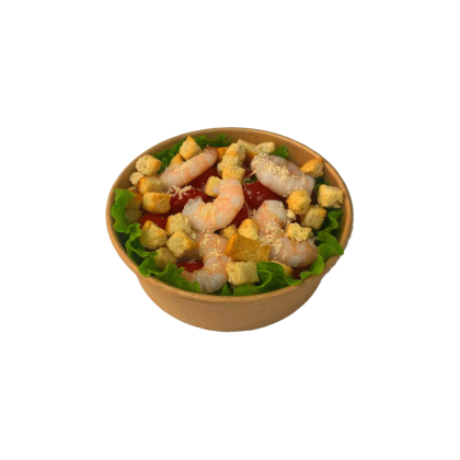 Салат «Цезарь с креветкой»