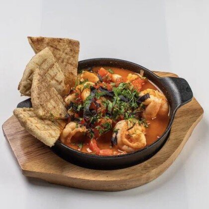 Креветки в томатном соусе