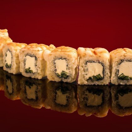 Филадельфия с Креветкой и Огурцом