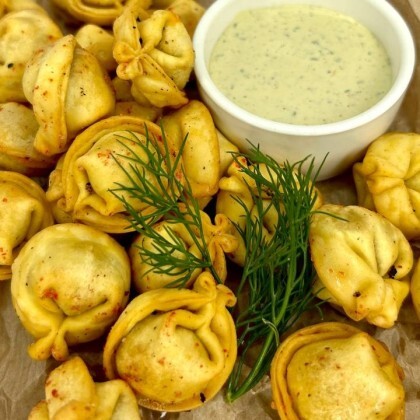 Пельмешки жареные