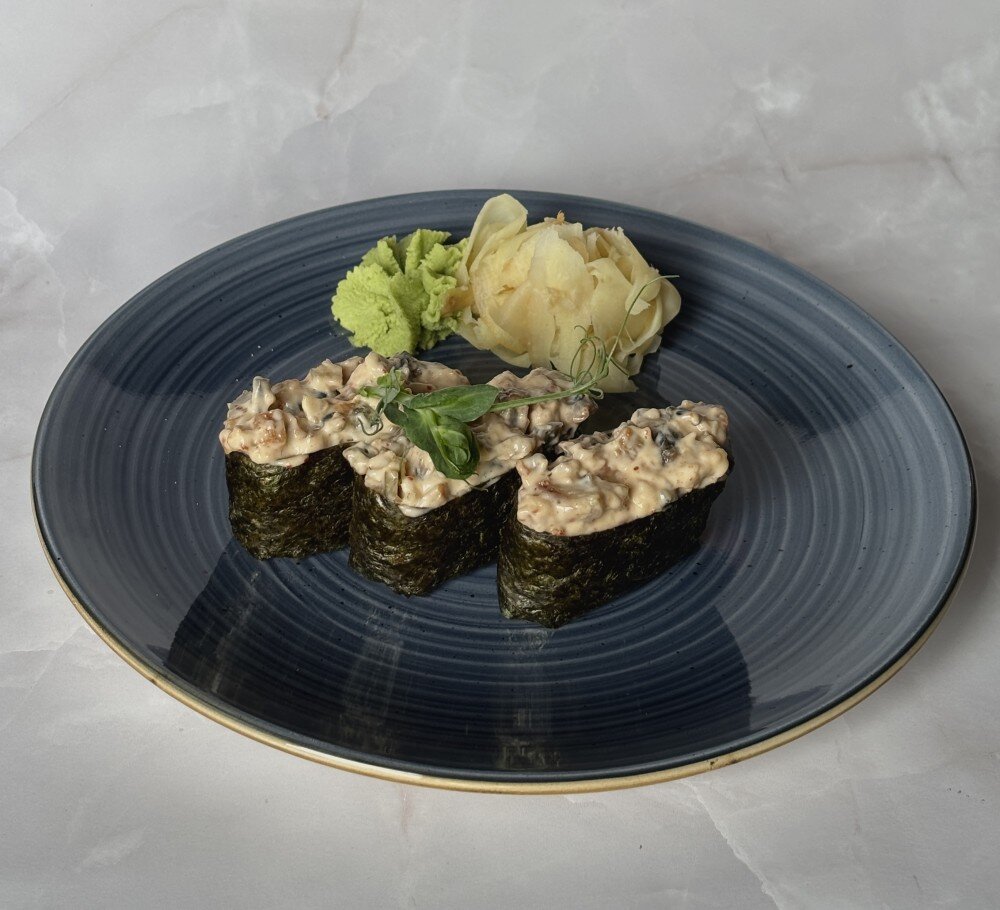 Спайси нигири угорь 3шт