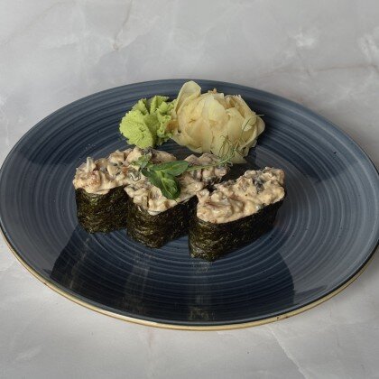 Спайси нигири угорь 3шт