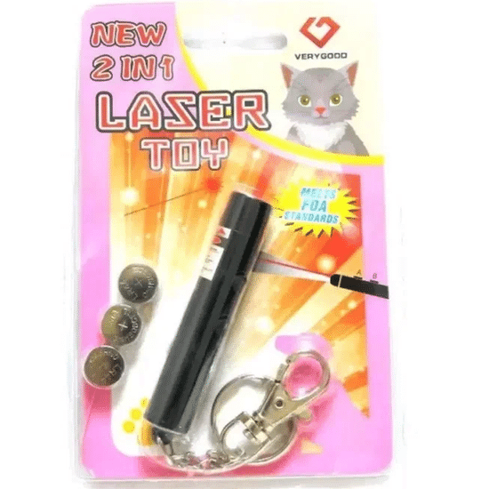Игрушка для кошек со светящимся LED-лучом 5 в 1