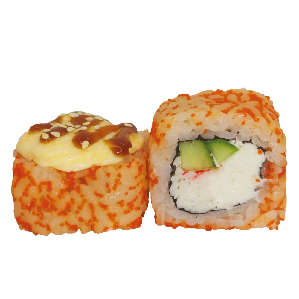 Калифорния запечённая с крабом