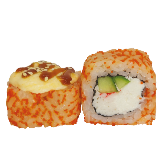 Калифорния запечённая с крабом