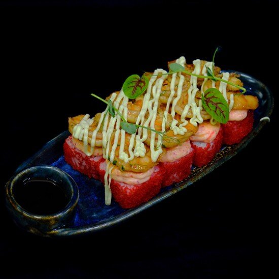 Ролл Эби васаби