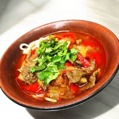 Уйгурский лагман