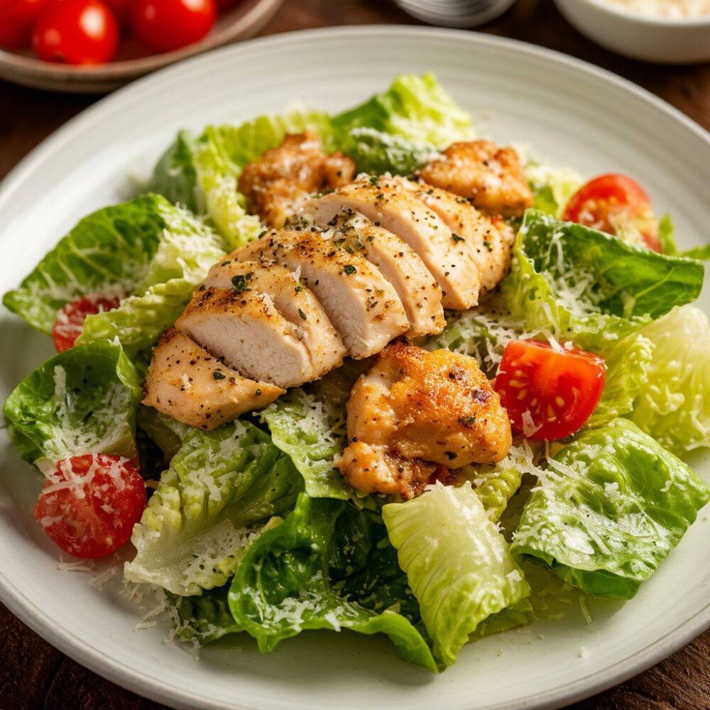 Цезарь с курицей