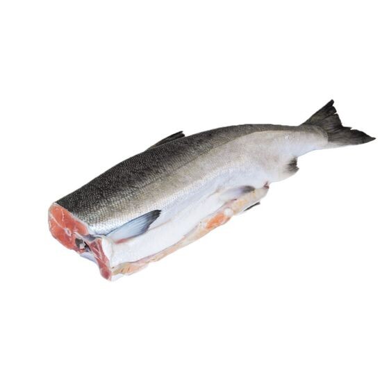 Кижуч свежемороженый потрошёный с головой