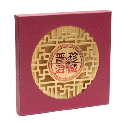 Многолетний чай Шу Пуэр Лао Бань Чжан, в подарочной коробке