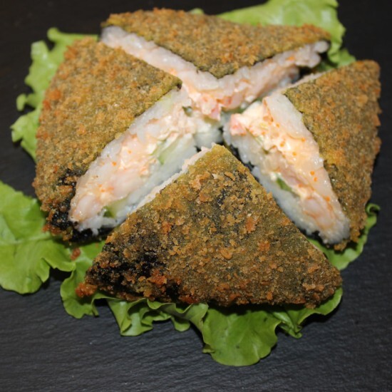 Сэндвич с креветкой