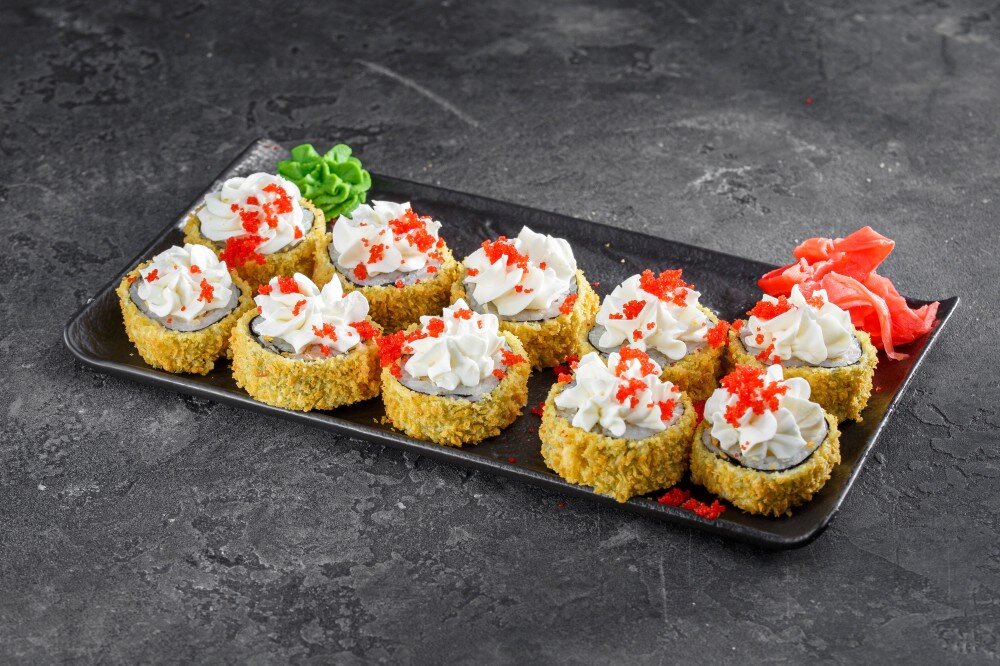 Горячий ролл Тори темпура