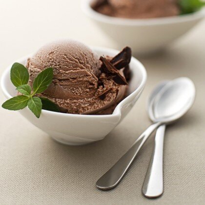 Мороженое шоколадное