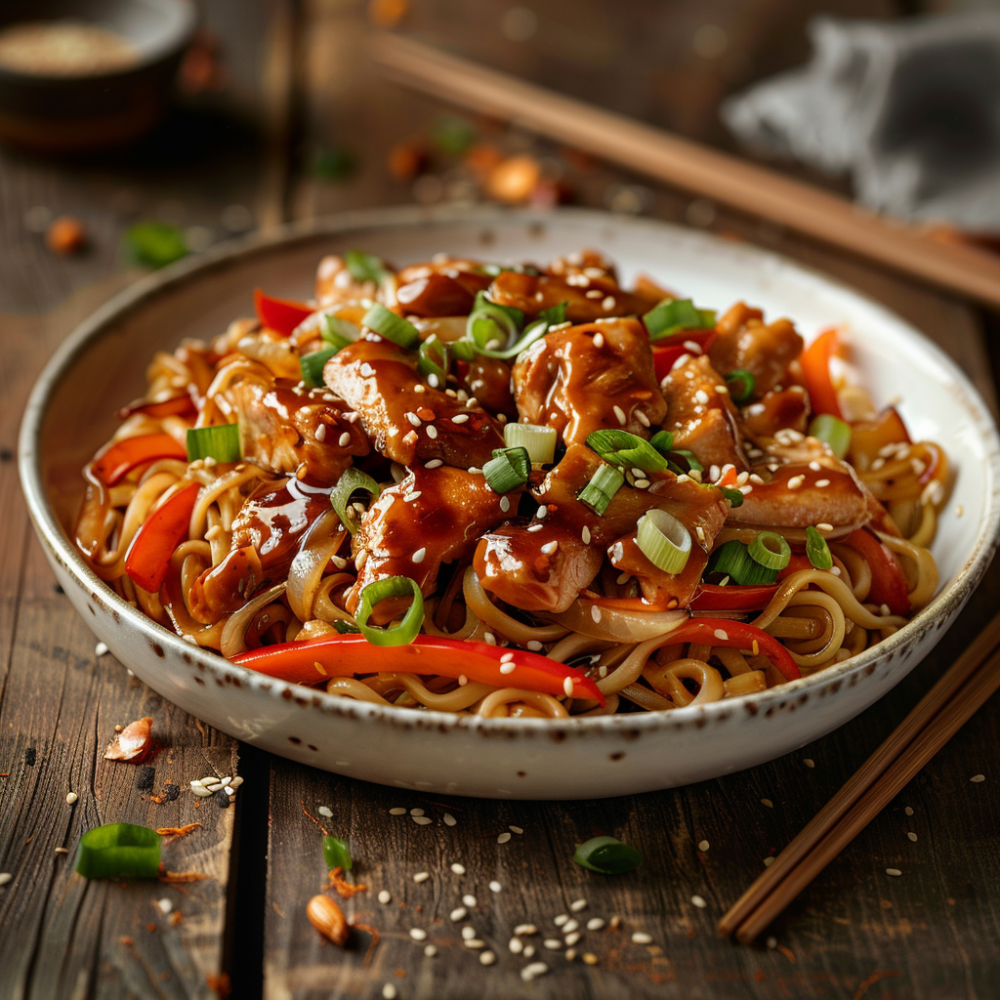 Wok Курица терияки