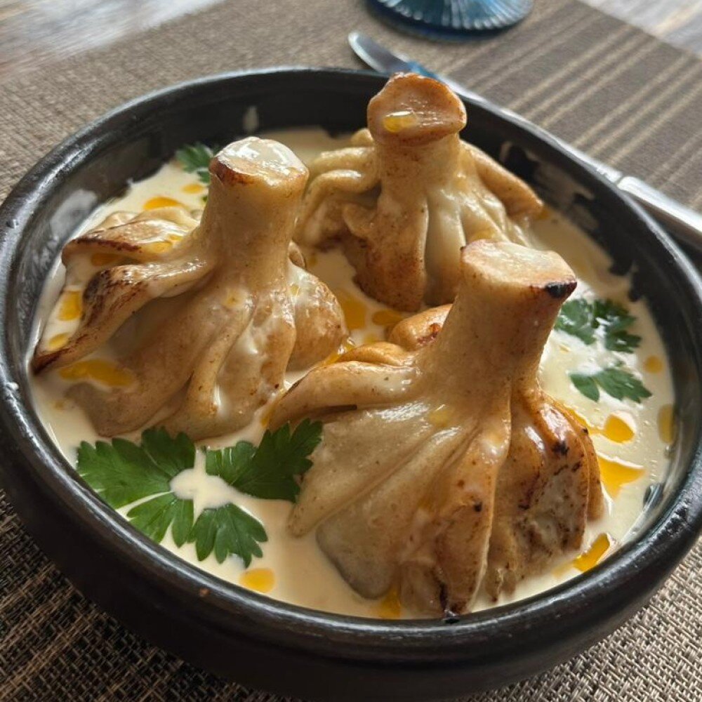 Хинкали чкмерули