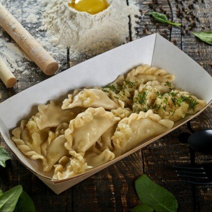 Вареники с картофелем