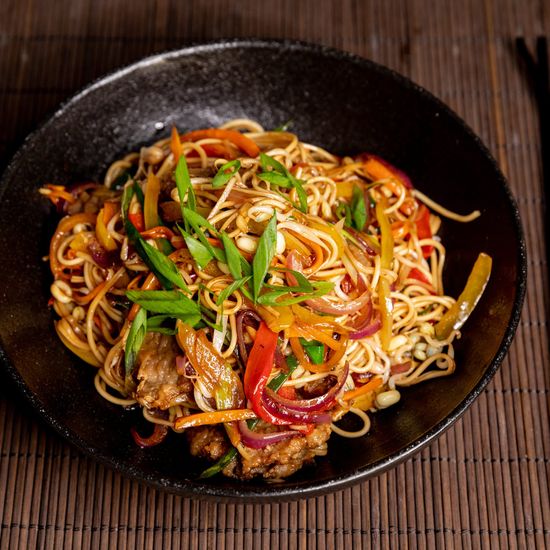 Чоу Мейн с говядиной 🌶️