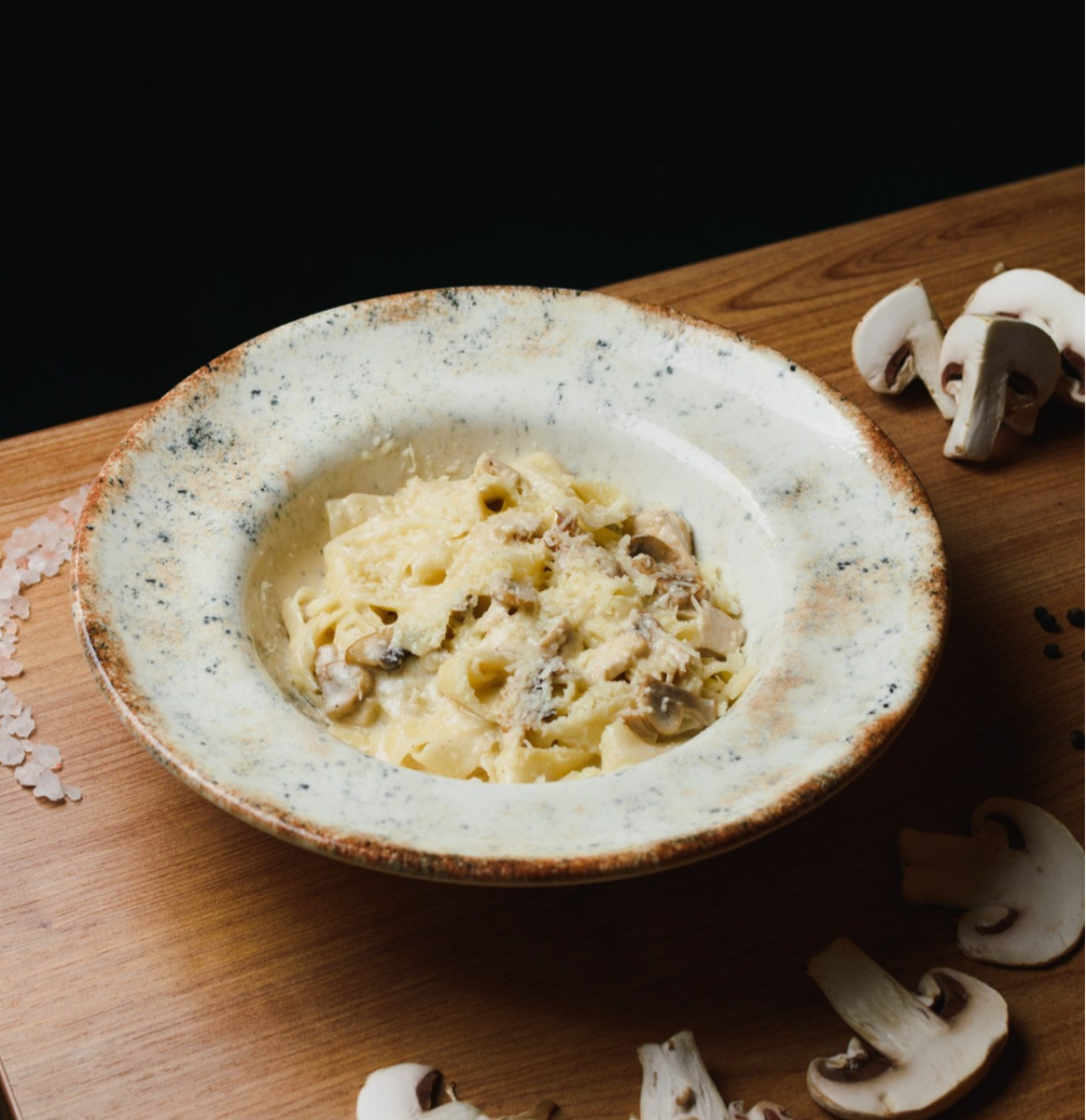 Паста с курицей и грибами "От Шефа"