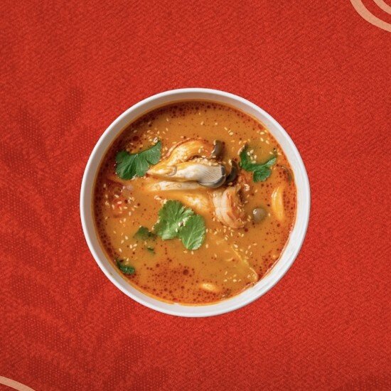 Том Ям с морепродуктами