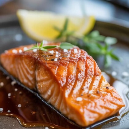 Стейк из лосося