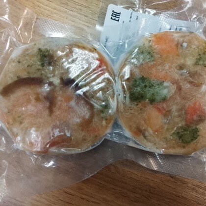 Медальоны креветка, горбуша 180 гр