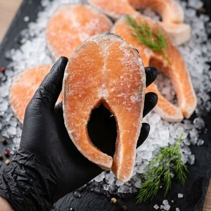 Стейки радужной форели Карелия