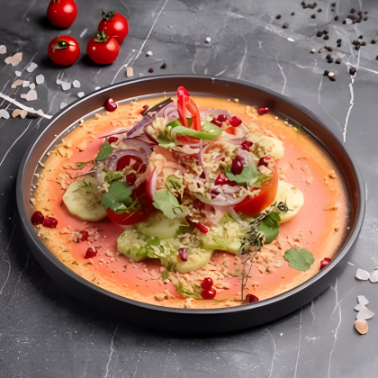 Овощной салат по-грузински