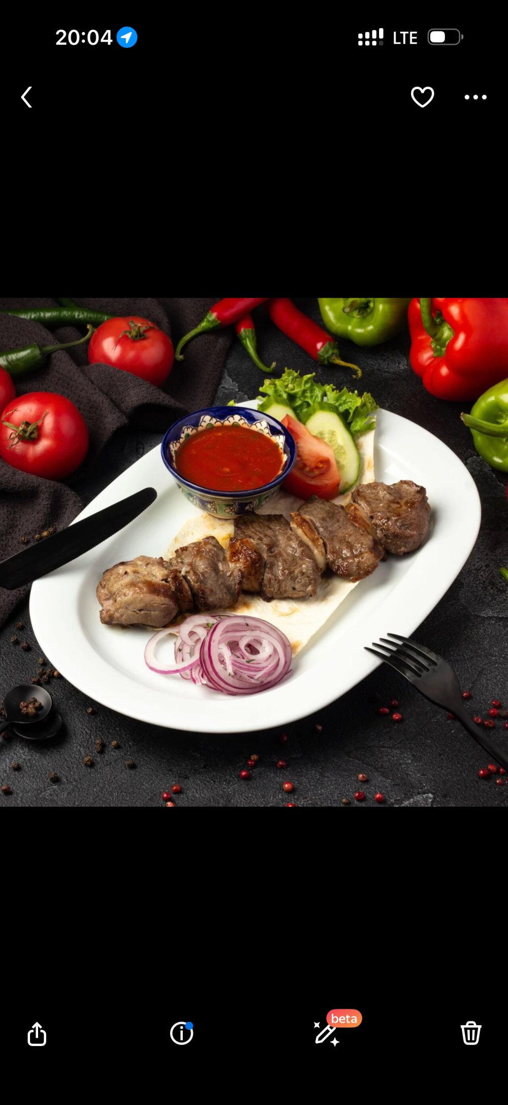 Шашлык из баранины